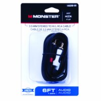 Monster Just Hook It Up Cable Adapter 1 pk - Total Qty: 1; Each Pack Qty: 1