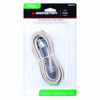 Monster Cable 15 ft. L Ivory Modular Telephone Line Cable - Total Qty: 1