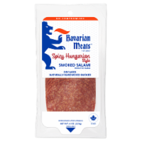 Bavarian Meats™ Spicy Hungarian Style Smoked Salami Perspective: Main