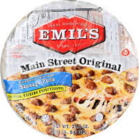 Emil's Main Street Original Sausage Pizza Perspective: Main