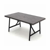 Patio Master 108356 40 x 70 in. Four Seasons Norwalk Aluminum Table