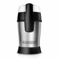 BLACK + DECKER Smartgrind Stainless Steel Coffee Bean Grinder - Silver/Black Perspective: Main
