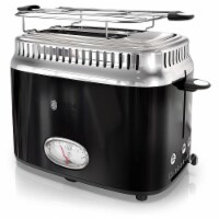 Russell Hobbs TR9150BKR Retro Style 2 Slice Toaster - Black