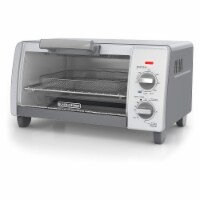 Black & Decker™ 4-Slice Toaster Oven in Grey, 1 ct - Harris Teeter