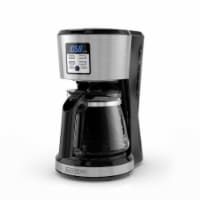 BLACK + DECKER Drip Coffee Maker - Black/Silver