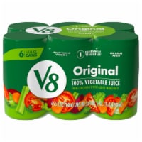 V8® Original 100% Vegetable Juice Cans Perspective: Main