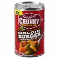 Campbell’s® Chunky® Sirloin Burger With Country Vegetable Beef Soup