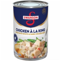 Swanson® Canned Chicken a la King With White and Dark Chicken Meat Can Perspective: Main