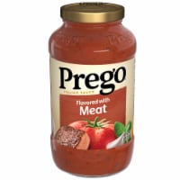 Prego Italian Tomato Pasta Sauce Flavored With Meat