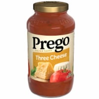 Prego® Three Cheese Pasta Sauce Perspective: Main