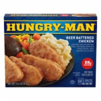 Hungry-Man Beer Battered Chicken Frozen Meal Perspective: Main