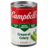 Campbell's® Condensed Heart Healthy Cream of Celery Soup Can Perspective: Main