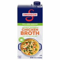 Swanson® Natural Goodness 33% Less Sodium Chicken Broth