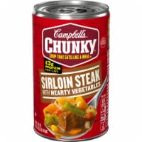 Campbell's® Chunky® Sirloin Steak with Hearty Vegetables Soup Perspective: Main