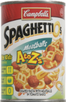 Campbell's SpaghettiOs A to Z's with Meatballs Perspective: Main