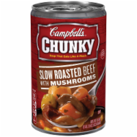 Campbell's Chunky Slow Roast Beef with Mushrooms Soup Perspective: Main