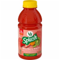 V8 Splash Strawberry Kiwi Flavored Juice Drink Perspective: Main