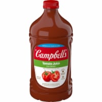 Campbell's® Low Sodium 100% Tomato Juice Bottle Perspective: Main