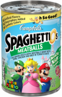 Campbell's SpaghettiOs Shapes with Meatballs (Characters May Vary) Perspective: Main