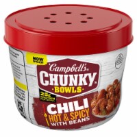 Campbell's Chunky Hot & Spicy Chili with Beans Microwavable Bowl
