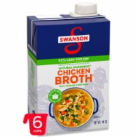Swanson® Natural Goodness® 33% Less Sodium Chicken Broth