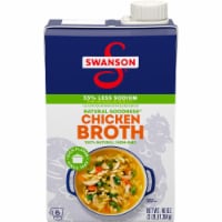 Swanson® Natural Goodness® 33% Less Sodium Chicken Broth