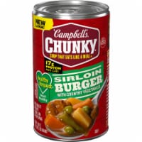 Campbell’s® Chunky® Healthy Request Soup Sirloin Burger with Country Vegetable Beef Soup
