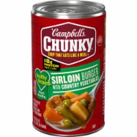 Campbell’s® Chunky® Healthy Request Soup Sirloin Burger with Country Vegetable Beef Soup