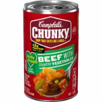 Campbell's® Chunky® Healthy Request® Beef Soup with Country Vegetables Perspective: Main