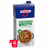Swanson 100% Natural Vegetable Broth Carton Perspective: Main