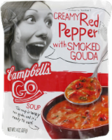 Campbell's Go Creamy Red Pepper With Smoked Gouda Soup Perspective: Main