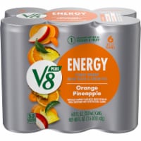 V8+ Orange Pineapple Energy Drink Multipack Cans