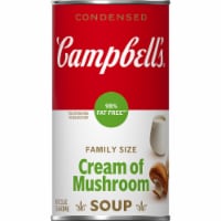 Campbell's® 98% Fat Free Cream of Mushroom Condensed Soup Perspective: Main