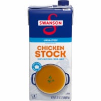 Swanson 100% Natural Unsalted Chicken Stock