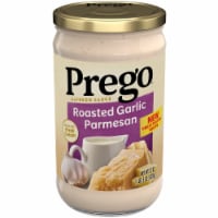 Prego® Alfredo Sauce with Roasted Garlic and Parmesan Cheese Perspective: Main