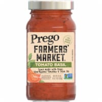 Prego Farmers' Market Tomato & Basil Sauce Perspective: Main