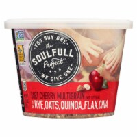 The Soulfull Project Tart Cherry Multigrain Hot Cereal with Rye Oats Winoa Flax Chia