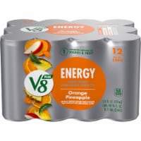 V8+ Orange Pineapple Energy Drink Multipack Cans
