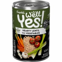 Campbell's® Well Yes!® Hearty Lentil with Vegetables Soup Perspective: Main