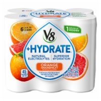 V8 +Hydrate Orange Grapefruit Juice Perspective: Main
