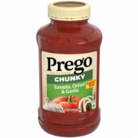 Prego Chunky Tomato with Garlic and Onion Pasta Sauce