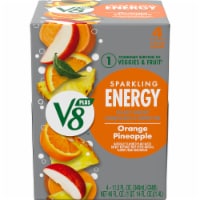 V8 SPARKLING +ENERGY Orange Pineapple Energy Drink