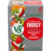 V8 Strawberry Kiwi Sparkling Energy Beverage