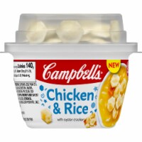 Campbell's® Chicken & Rice with Oyster Crackers Soup