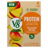 V8™ +Protein Pineapple Mango Plant-Based Protein Drink Perspective: Main