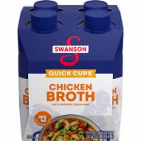 Swanson 100% Natural Chicken Broth Quick Cups