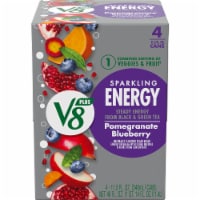 V8 Plus Energy Pomegranate Blueberry Sparkling Energy Drink Perspective: Main