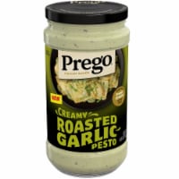 Prego Creamy Roasted Garlic Pesto Pasta Sauce Perspective: Main