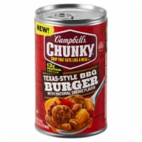 Campbell's® Chunky® Soup Texas-Style BBQ Burger with Natural Smoke Flavor Perspective: Main