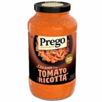 Prego® Creamy Tomato Ricotta Pasta Sauce Perspective: Main
